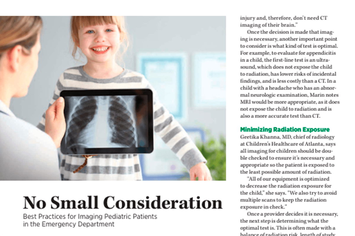Designing for Kids: Reflections on Paediatric Imaging & What We're Learning