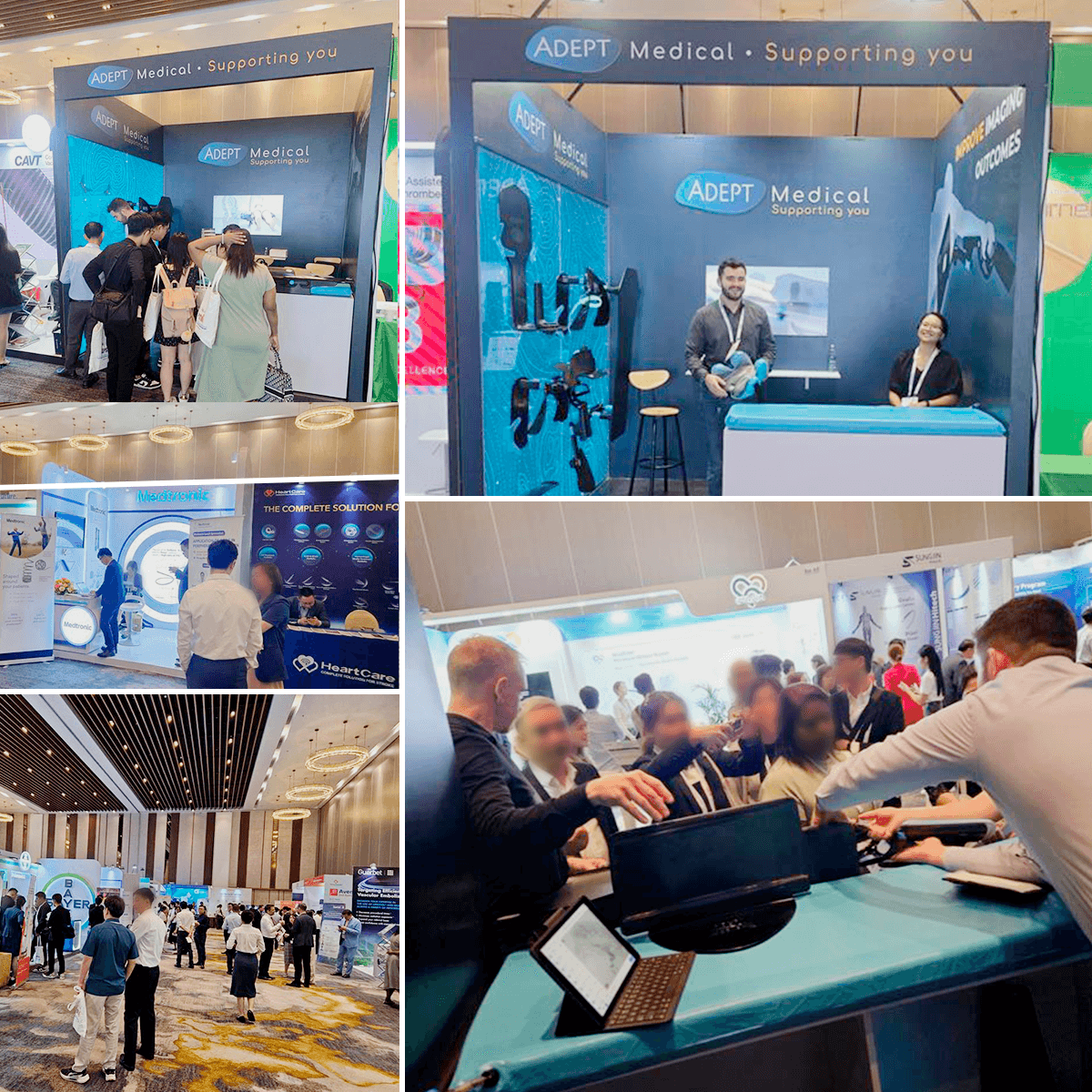 Adept Medical at APSCVIR 2025, Da Nang Ariyana Convention Centre