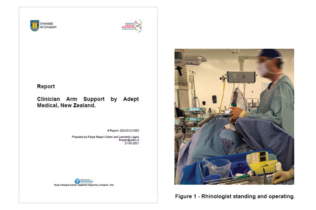 Clinician Arm Support Ergonomics Report by University of Concepcion